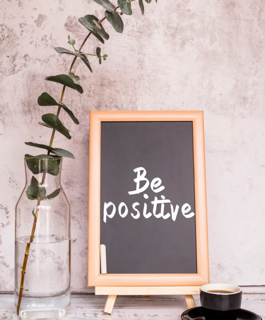 About be positive